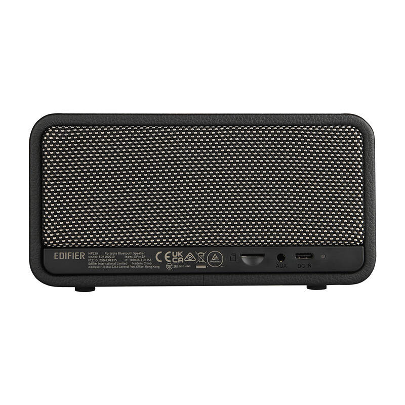 Edifier MP230 Bluetooth hangszóró – Retro fa dizájn, 20W prémium sztereó hangzás, DSP technológia, 9 órás üzemidő – 6. kép