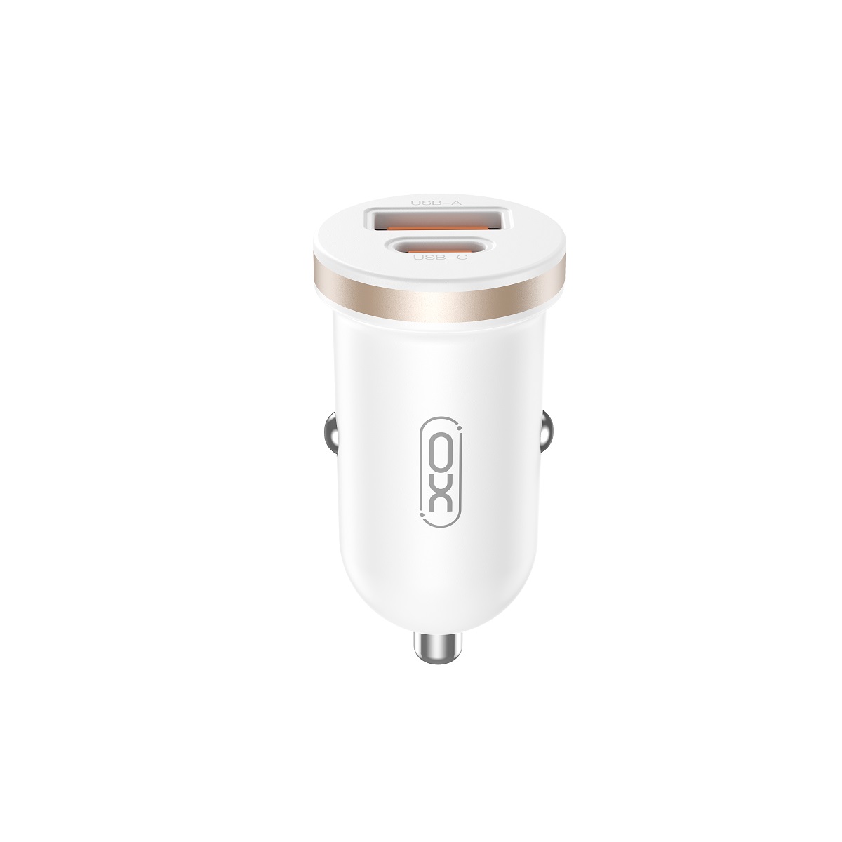 XO CC56 PD autós gyorstöltő – 30W, USB-A QC + USB-C PD