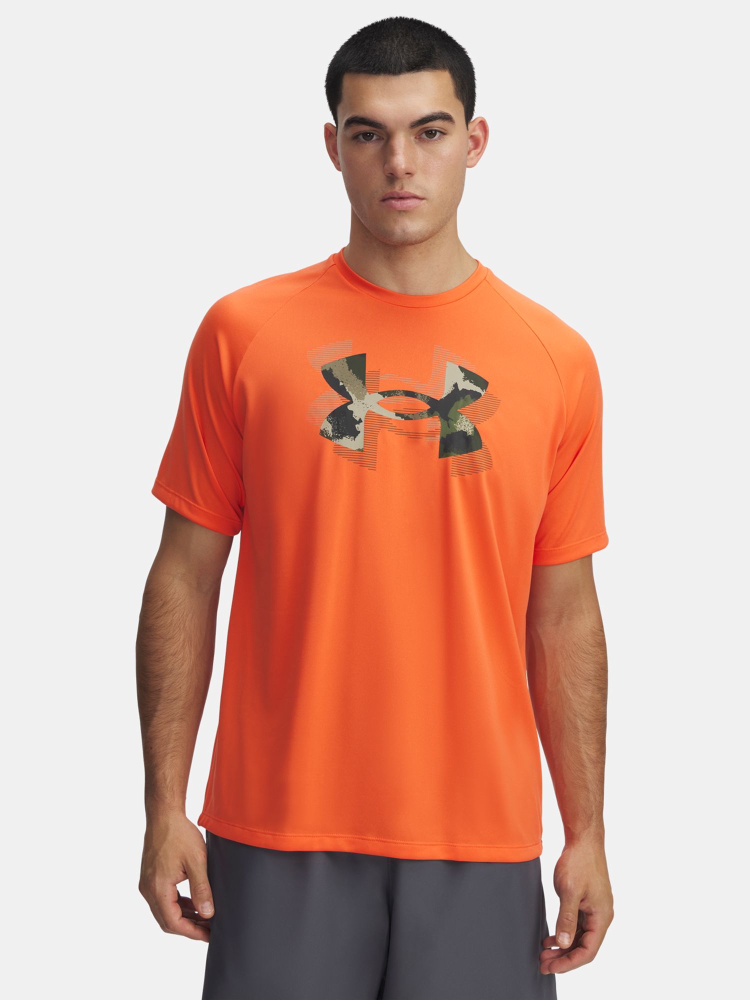 Under Armour Férfi Edzőpóló UA M TECH PRINT FILL SS