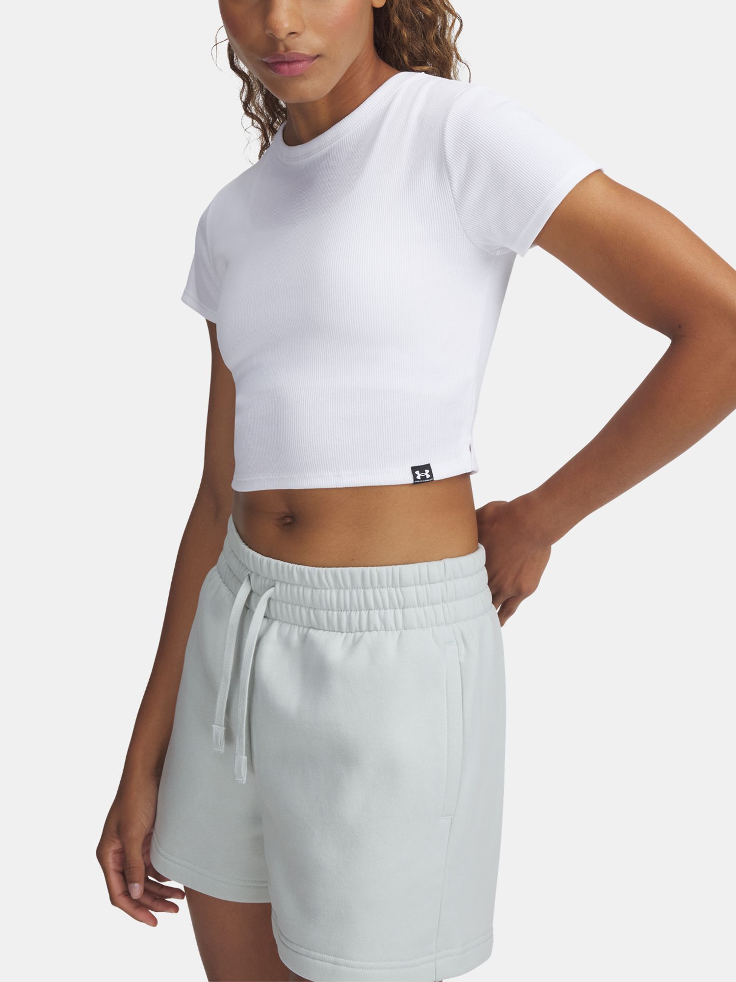 Under Armour Női Póló UA Rival Rib Baby Tee