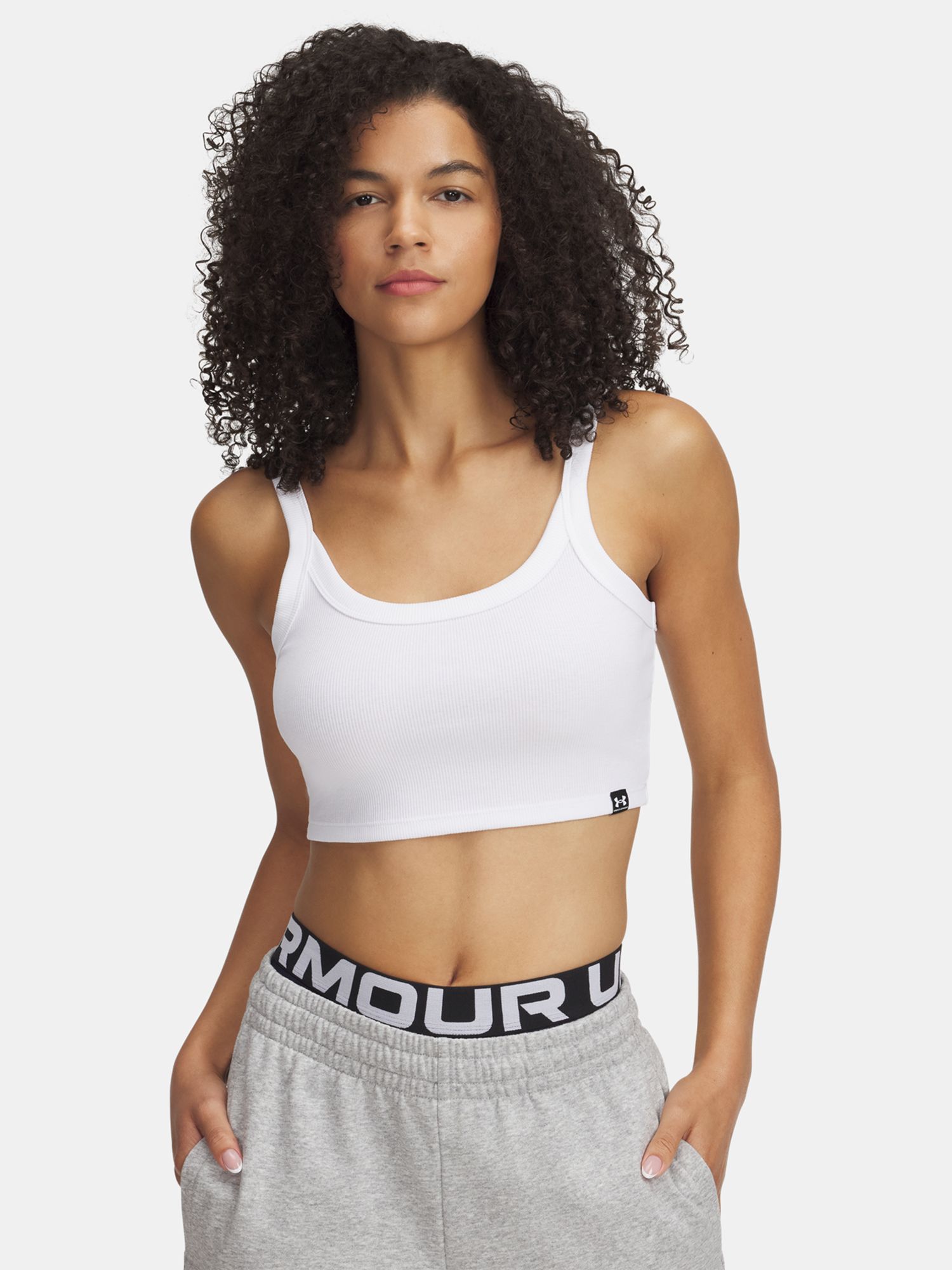 Under Armour Női Atléta UA Rival Rib Baby Tank