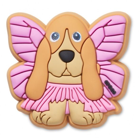 Crocs Jibbitz Basset Hound Fairy