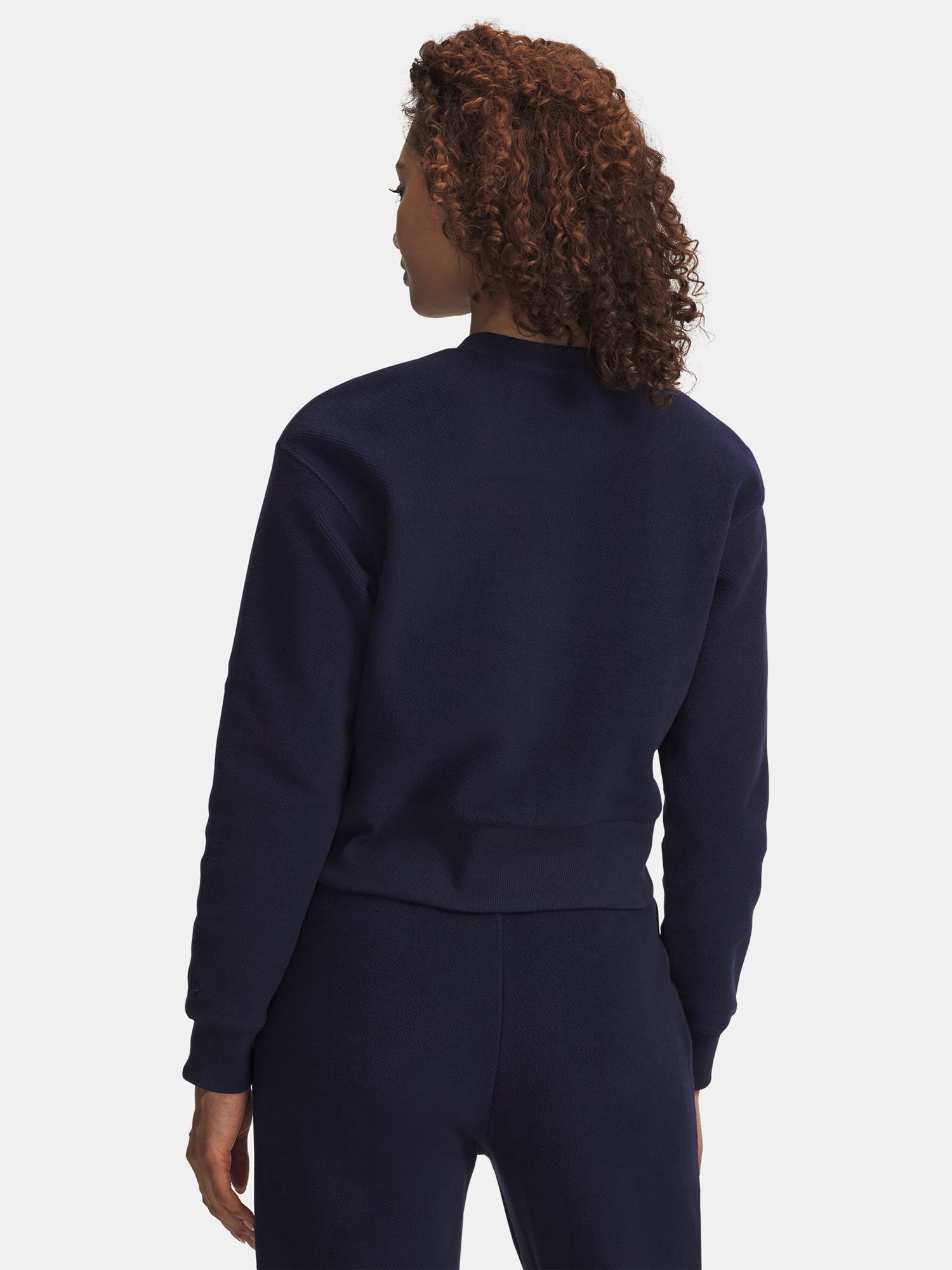 Under Armour Női Pulóver Icon Terry Varsity Crew