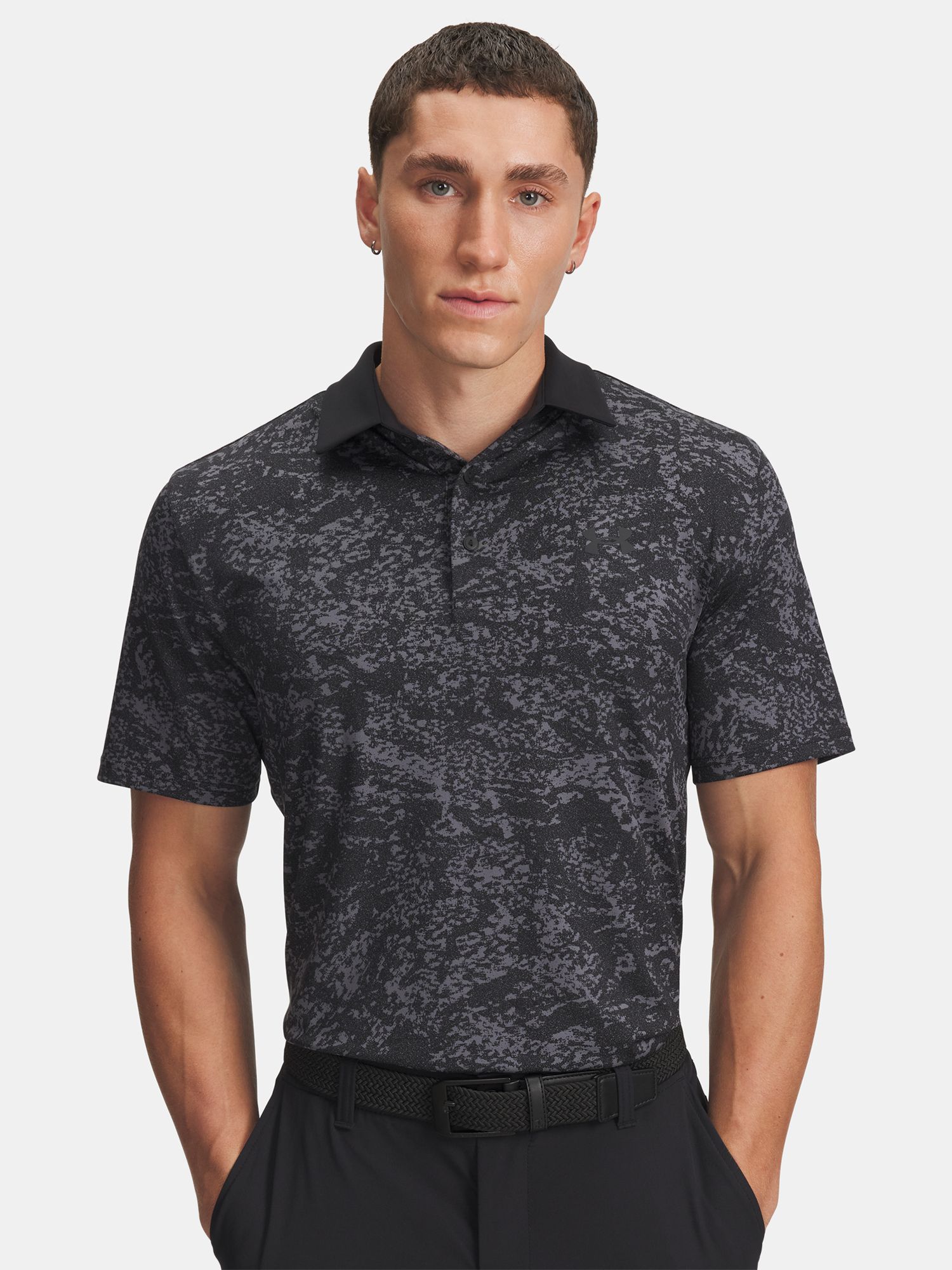 Under Armour Férfi Galléros Póló UA Playoff 3.0 Printed Polo