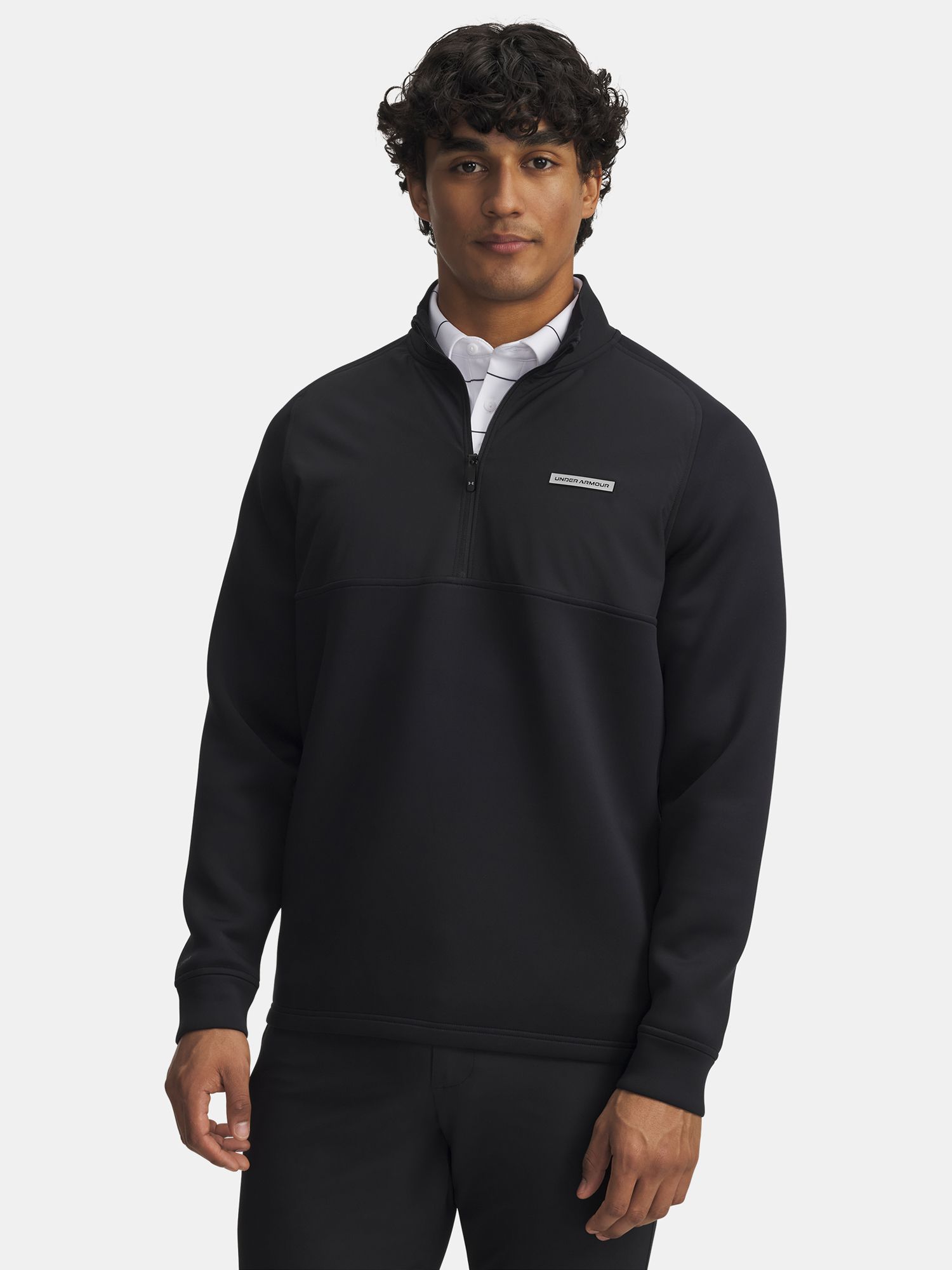 Under Armour Férfi Cipzáras Pulóver UA Drive Pro Hybrid HZ