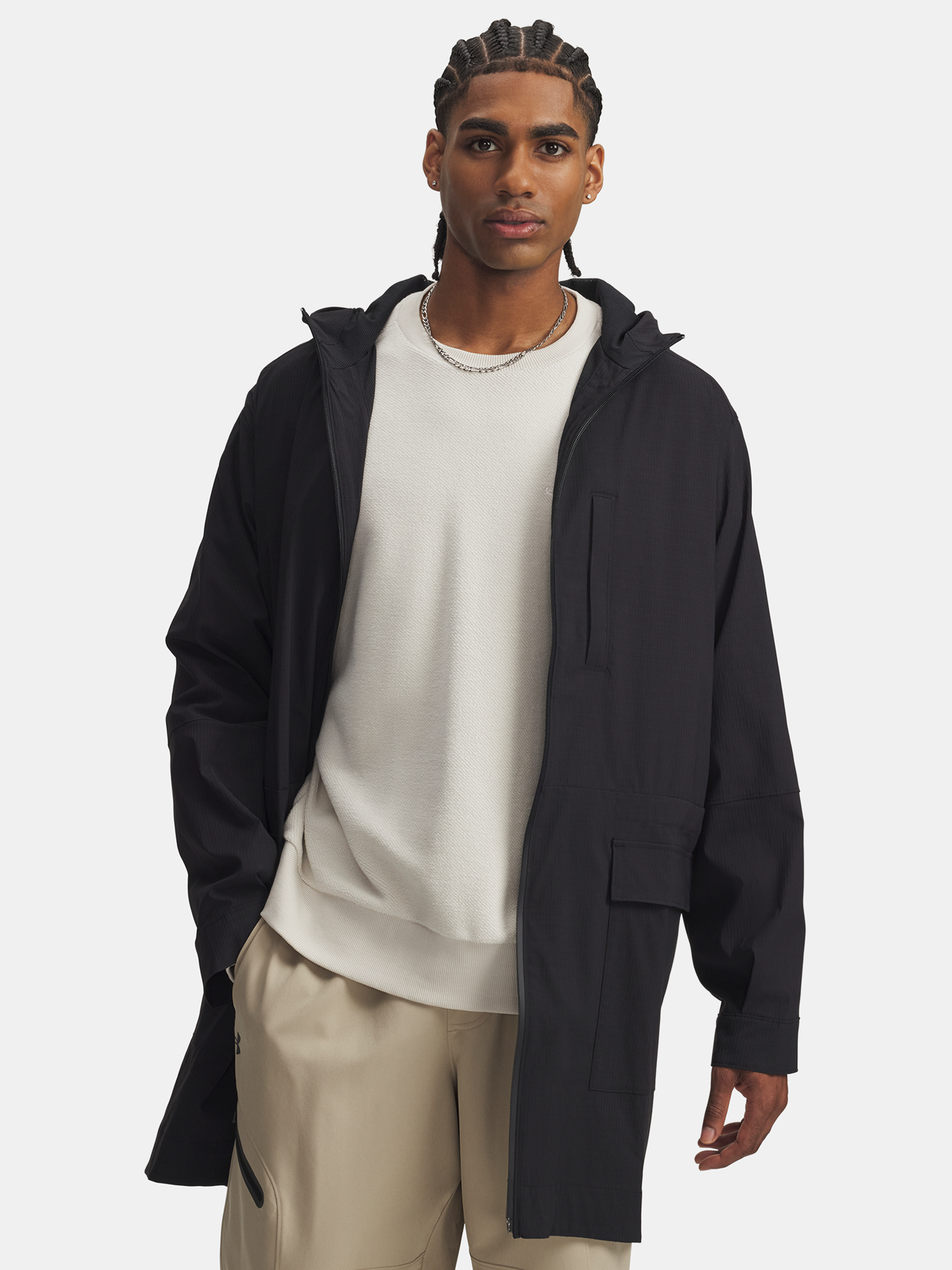 Under Armour Férfi Kabát UA Unstoppable Txt Long Jkt