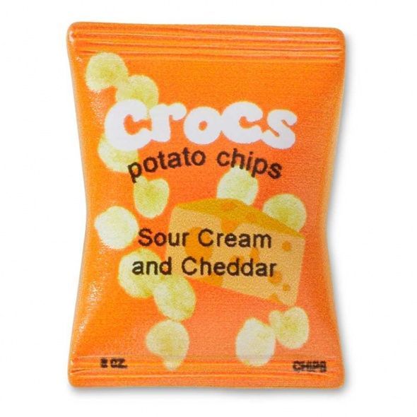 Crocs Jibbitz Orange Chip Bag