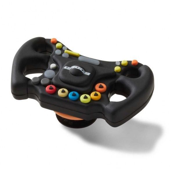 Crocs Jibbitz Race Car Steering Wheel