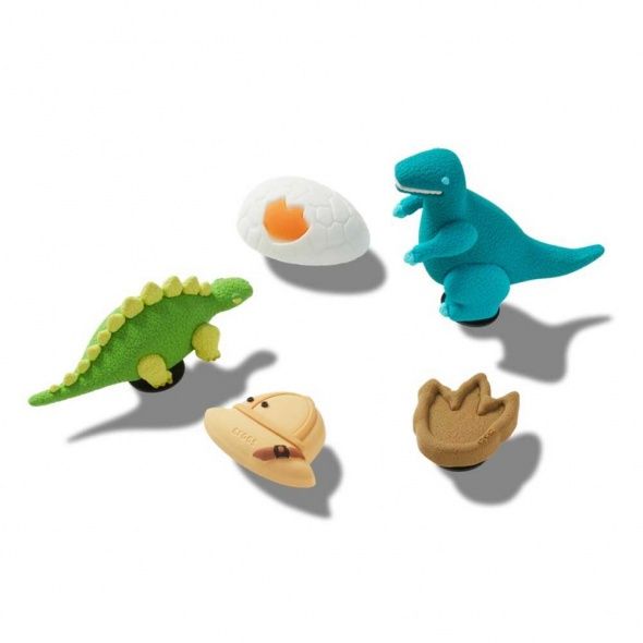 Crocs Jibbitz 3D Dinosaur Adventure  5 Pack