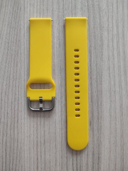 Színes szilikon óraszíj, okosóra szilikon pótszíj 22 mm