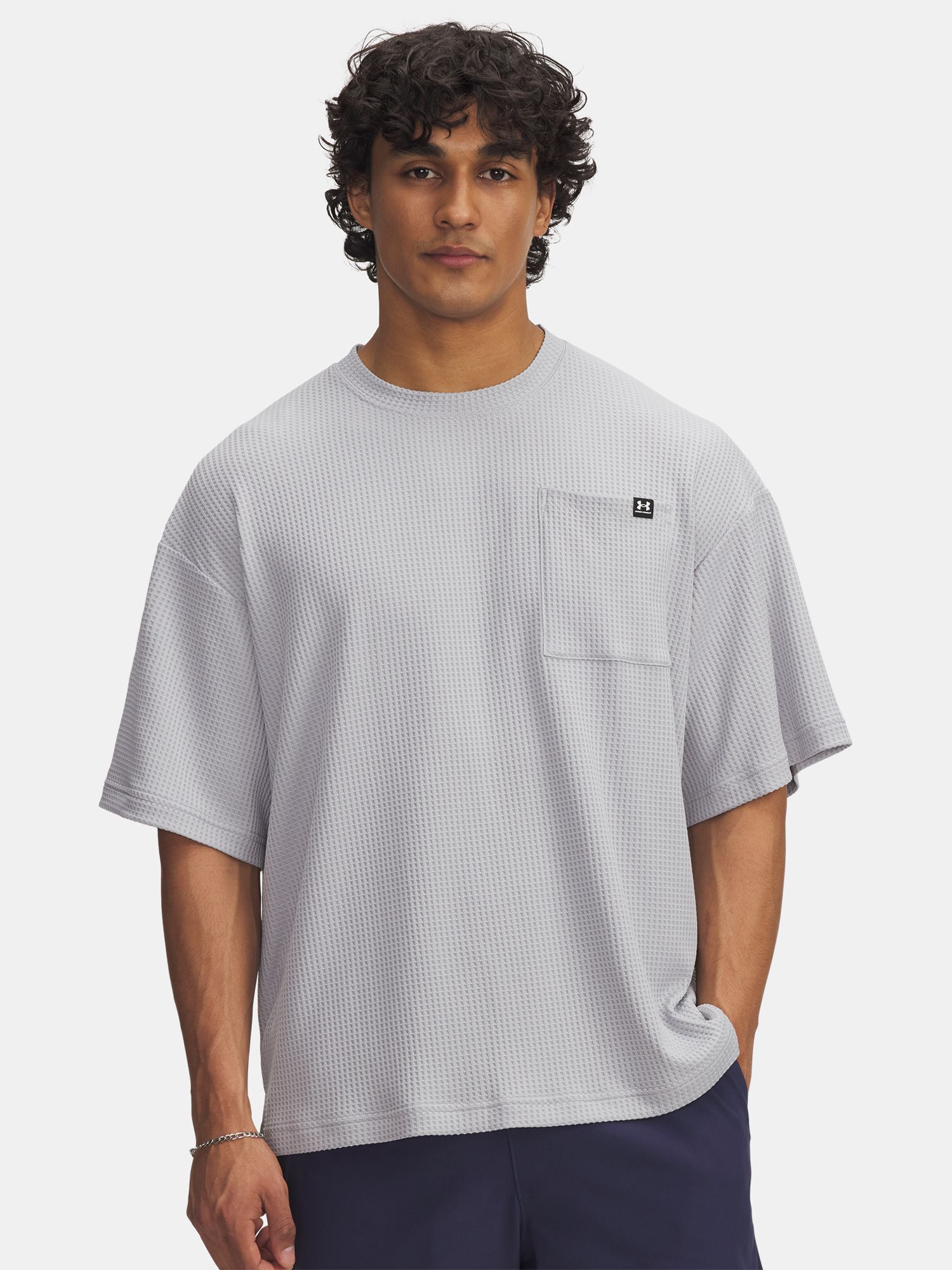 Under Armour Férfi Póló UA Rival Waffle Crew