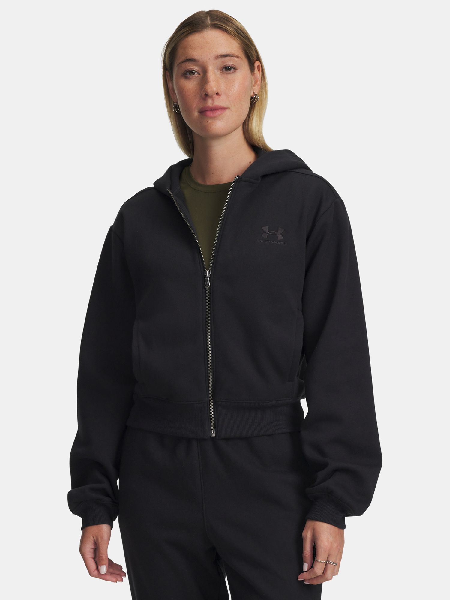 Under Armour Női Cipzáras Pulóver UA Icon Vida Flc FZ