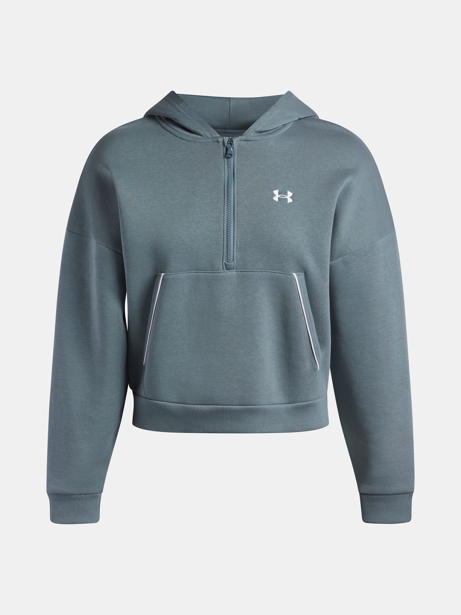 Under Armour Női Cipzáras Pulóver Rival Flc Piped HZ Hoodie