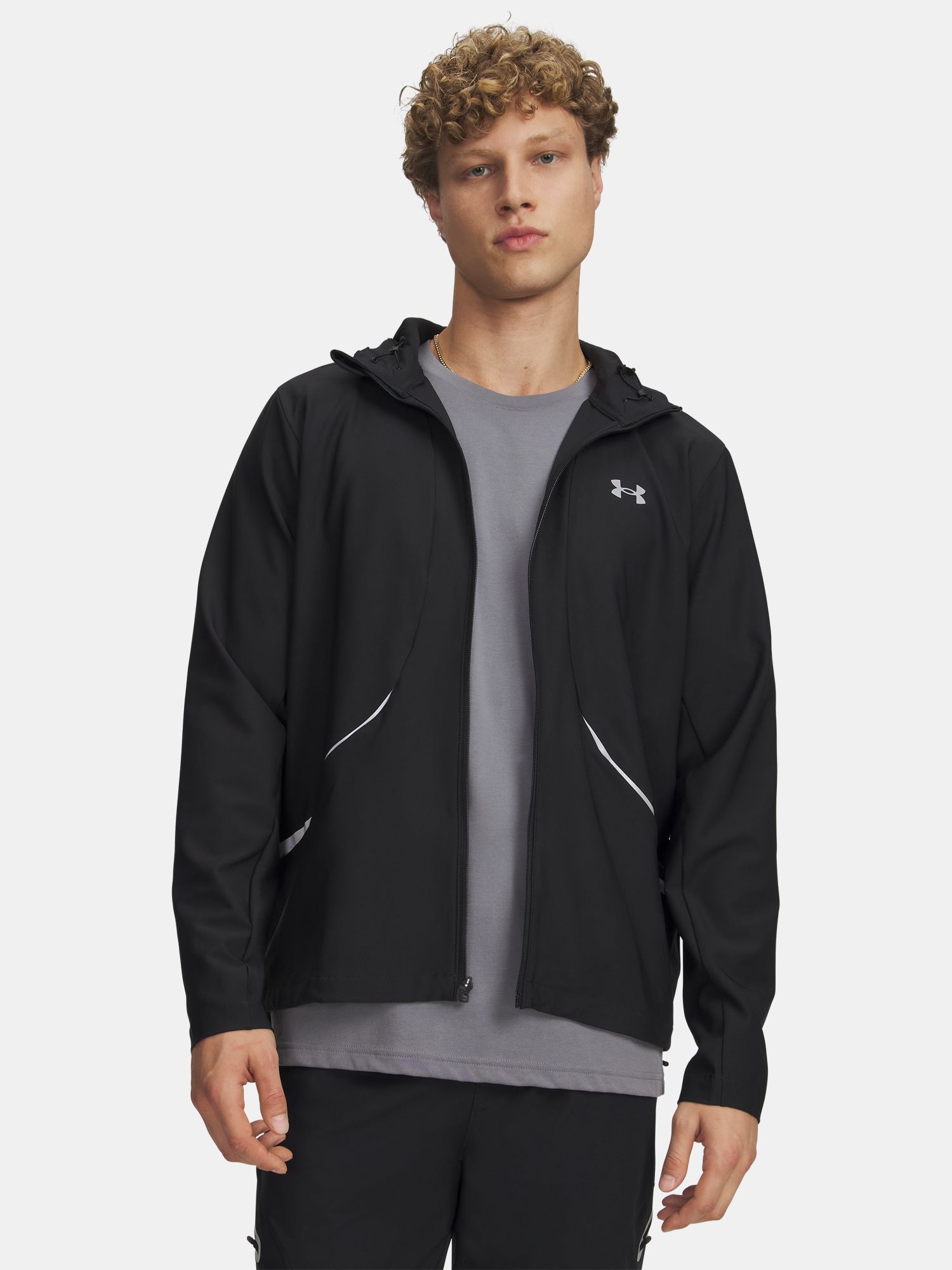 Under Armour Férfi Dzseki UA Unstoppable Woven Jacket