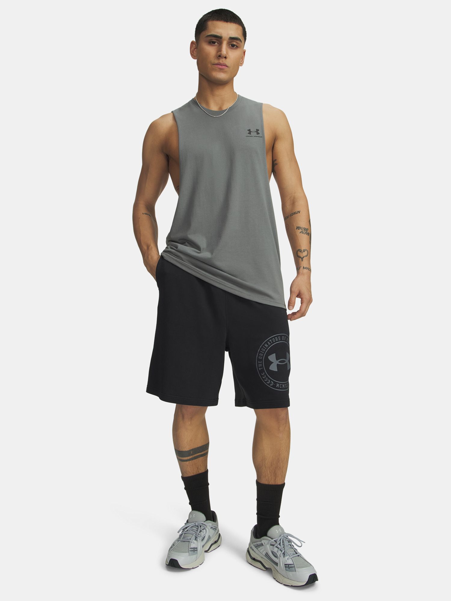 Under Armour Férfi Rövidnadrág UA Rival LW Graphic Shorts
