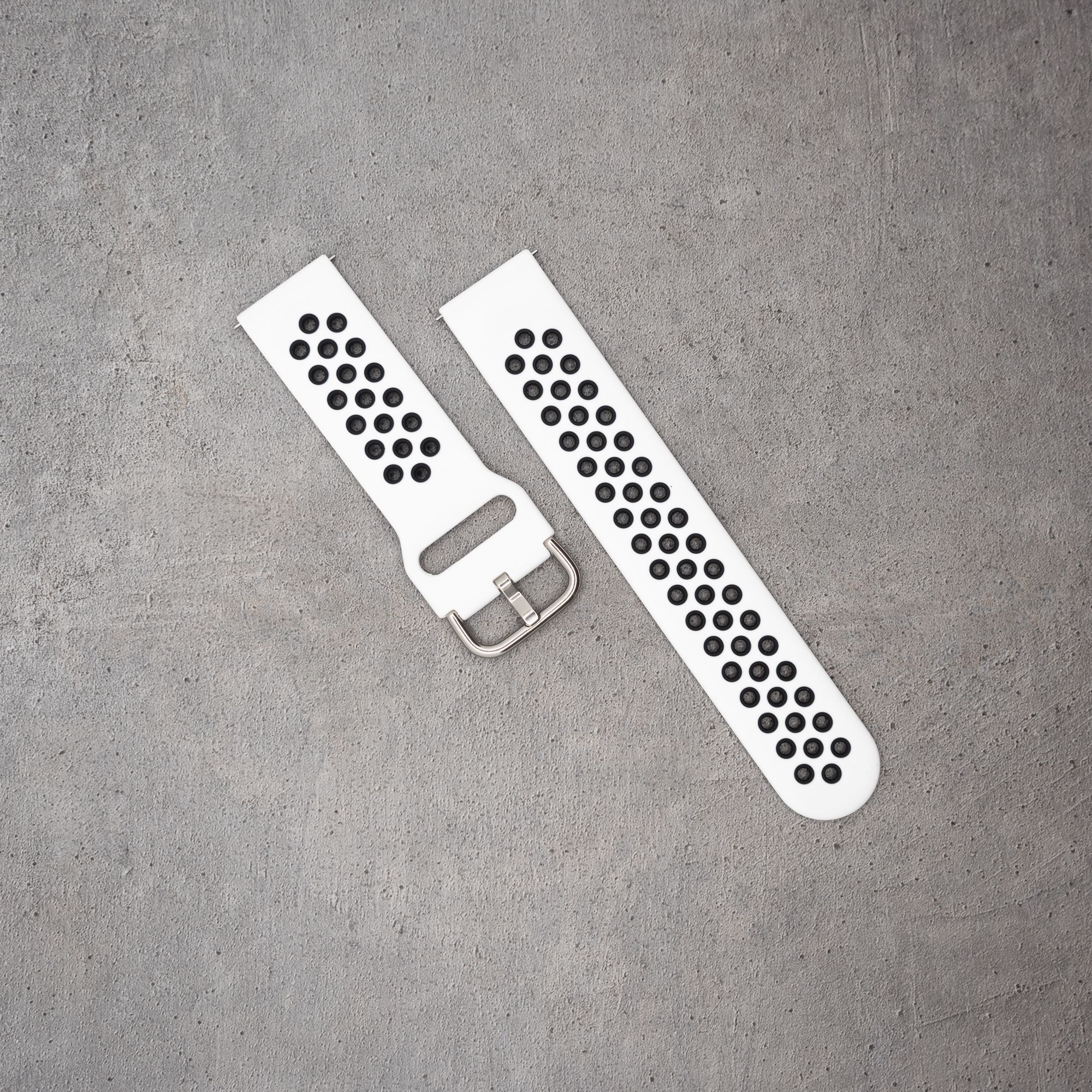 Szilikon Sport Okosóra Szíj – Perforált, 22mm