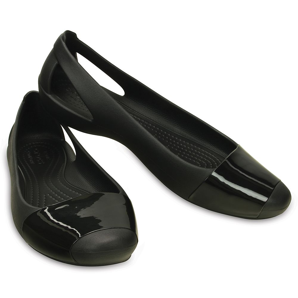 Crocs Szandál Crocs Sienna Shiny Flat W