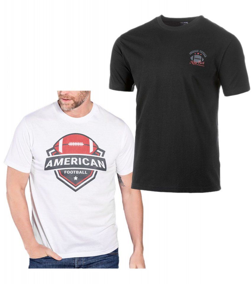 US Sport America Férfi Rövid Ujjú Póló Szett Herren T-shirt