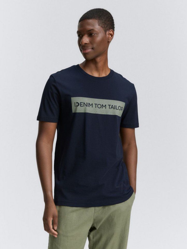 Tom Tailor Férfi Póló Basic
