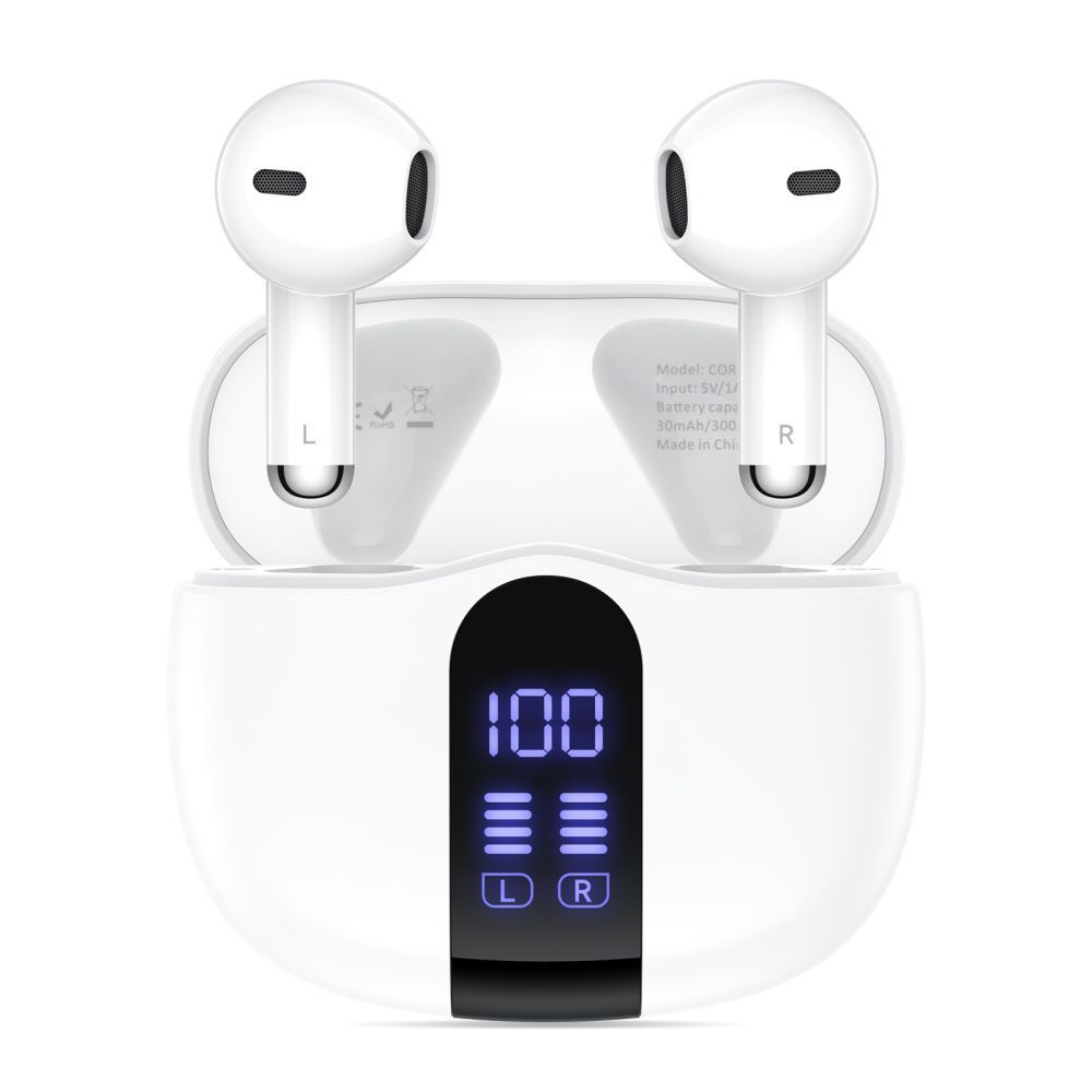 Tech-Protect UltraBoost TWS Core G2 Vezeték Nélküli Fülhallgató, Bluetooth, In-Ear Headset