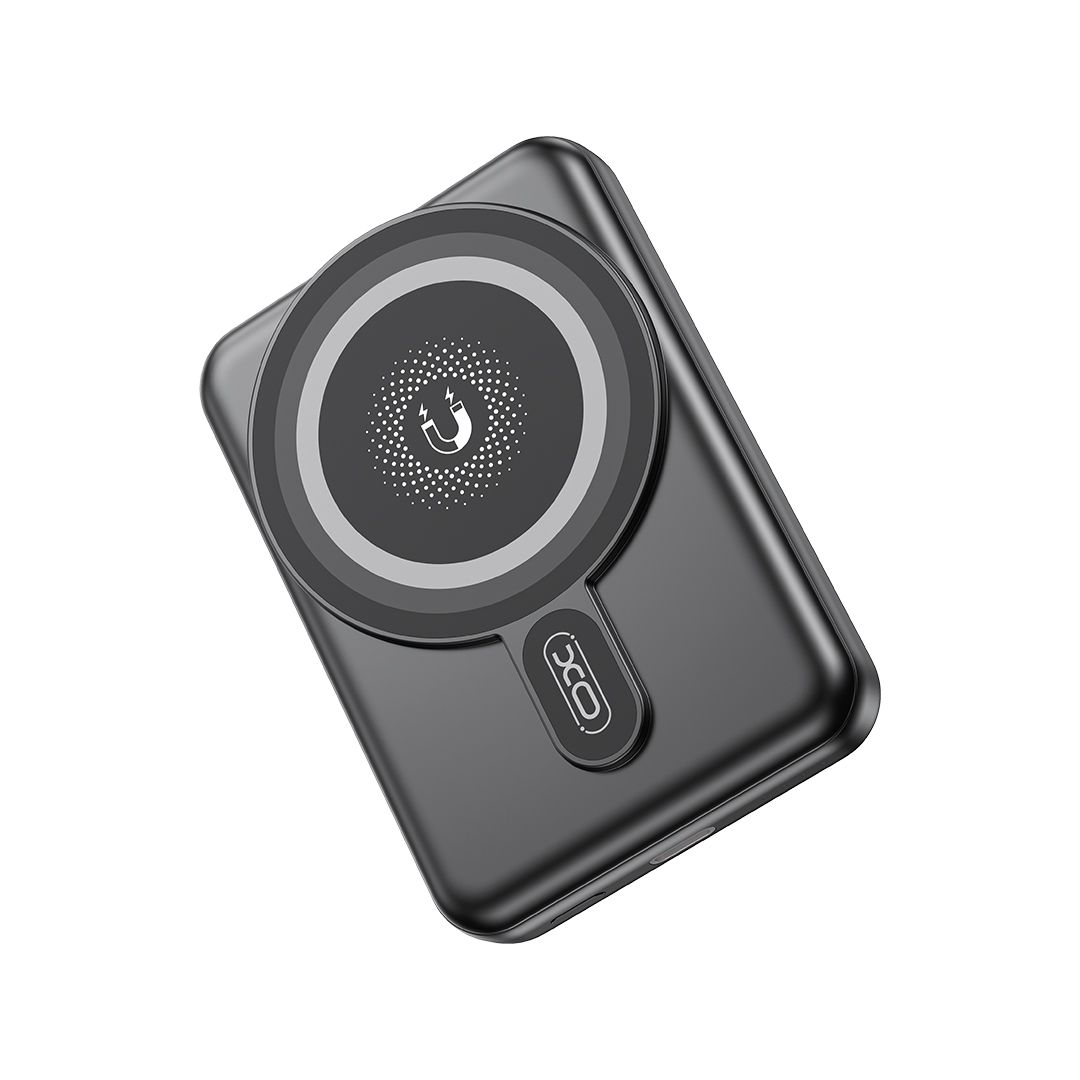 XO PR264 10000mAh Mágneses Powerbank, 20W PD Gyorstöltés, Vezeték Nélküli Töltés, USB-C – Kompakt Külső Akkumulátor