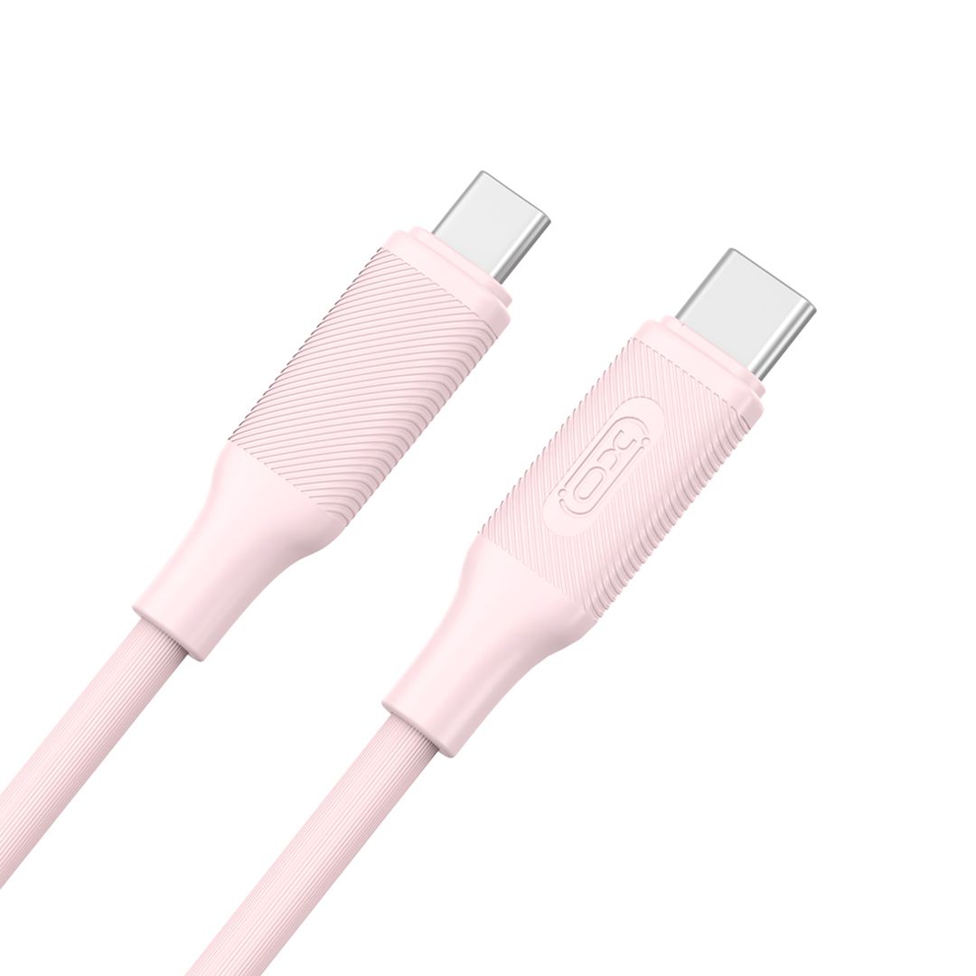 XO NB-Q265B USB-C – USB-C kábel – 60W gyorstöltés, 1 m – 5. kép