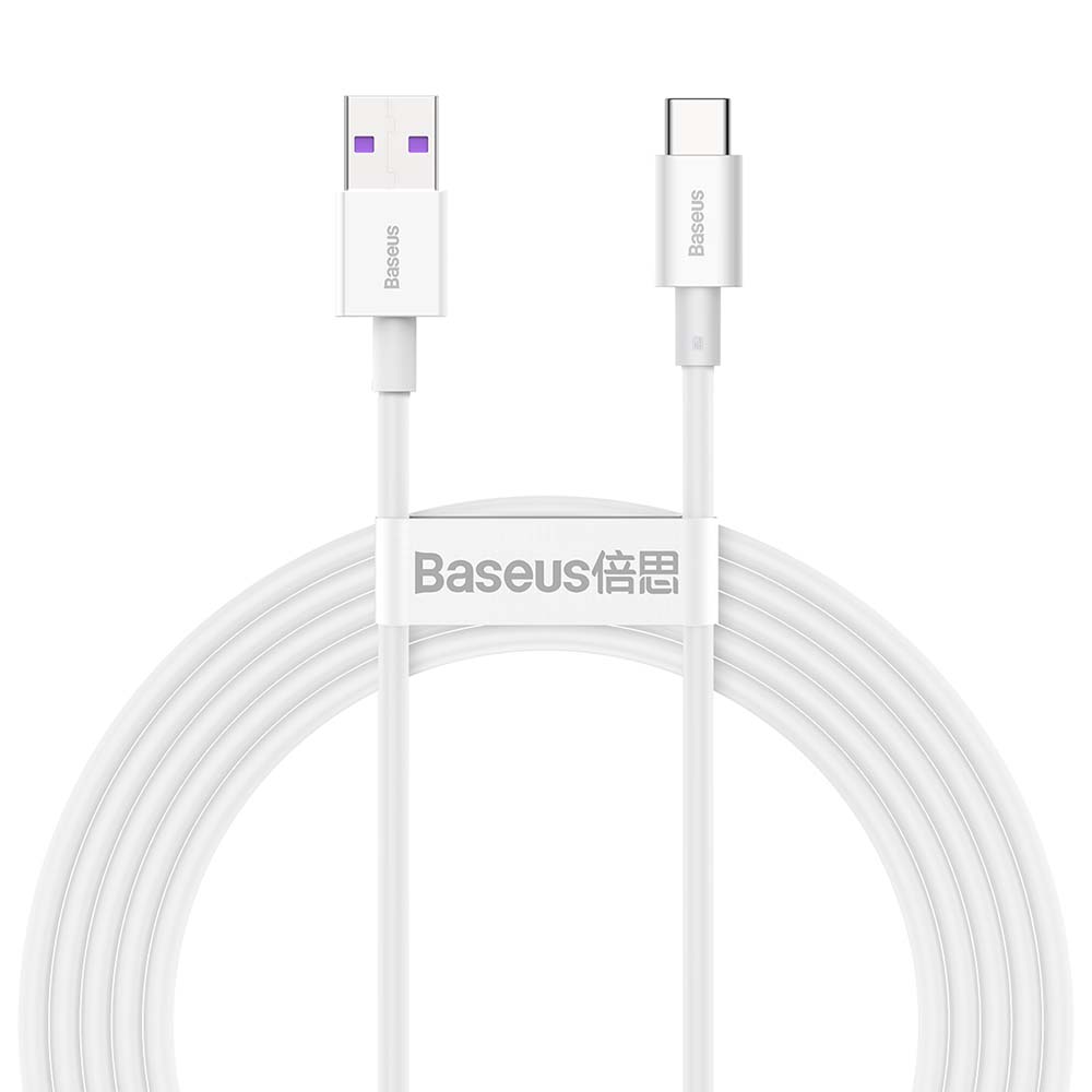Baseus Superior USB–USB-C töltő- és adatkábel – 2 m, 66W, gyors töltés