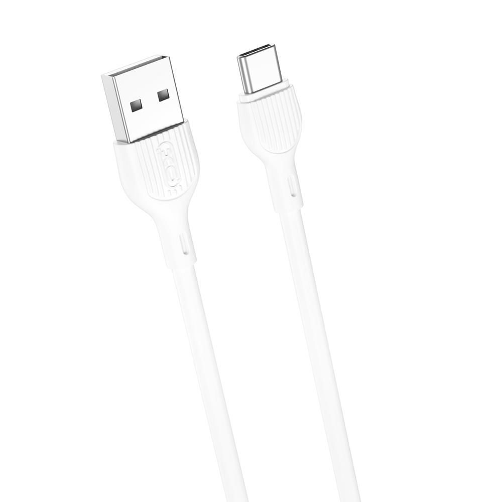 XO NB200 USB–USB-C töltő- és adatkábel – 2 m, 2,1A