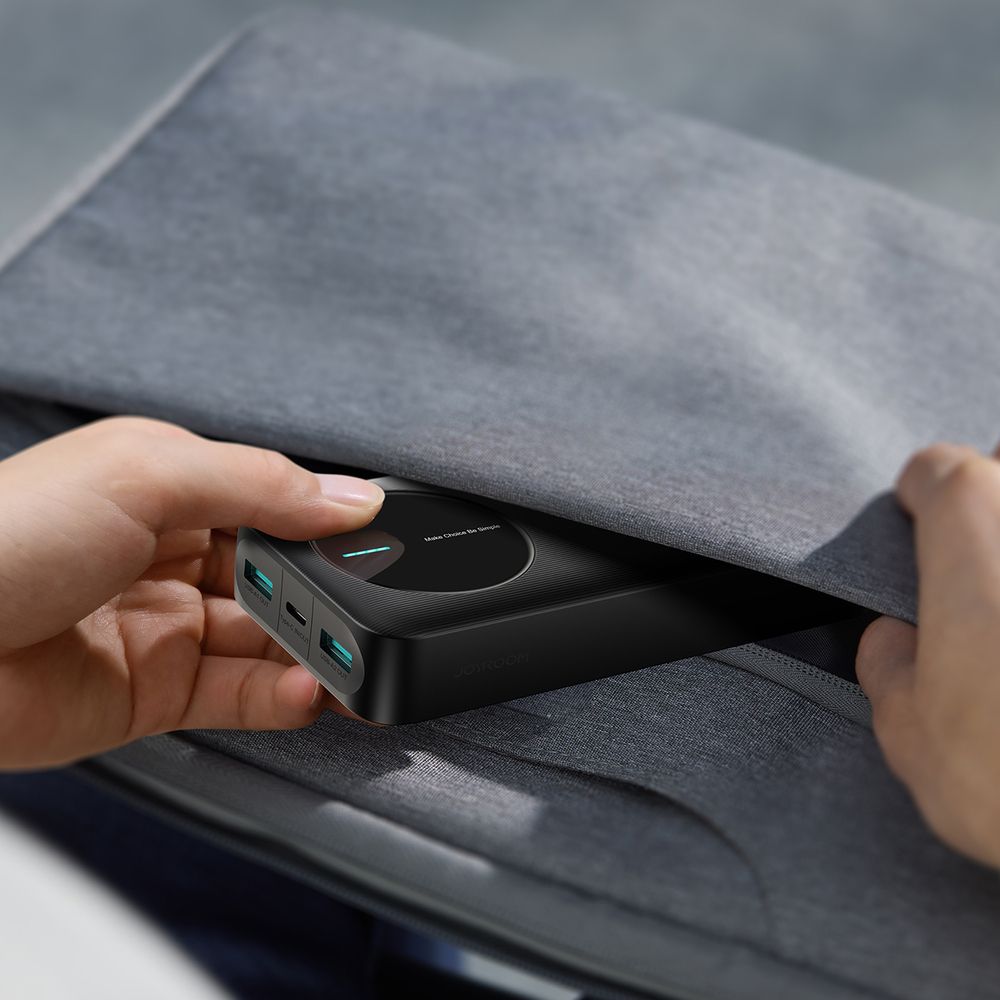 Joyroom JR-PBF14 Power Bank 20000 mAh – Kompakt külső akkumulátor 3 eszköz egyidejű töltéséhez – 14. kép