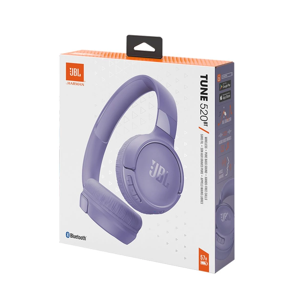 JBL Tune 520BT Bluetooth Fejhallgató, 57 óra üzemidő, JBL Pure Bass, Bluetooth 5.3, összecsukható – 27. kép