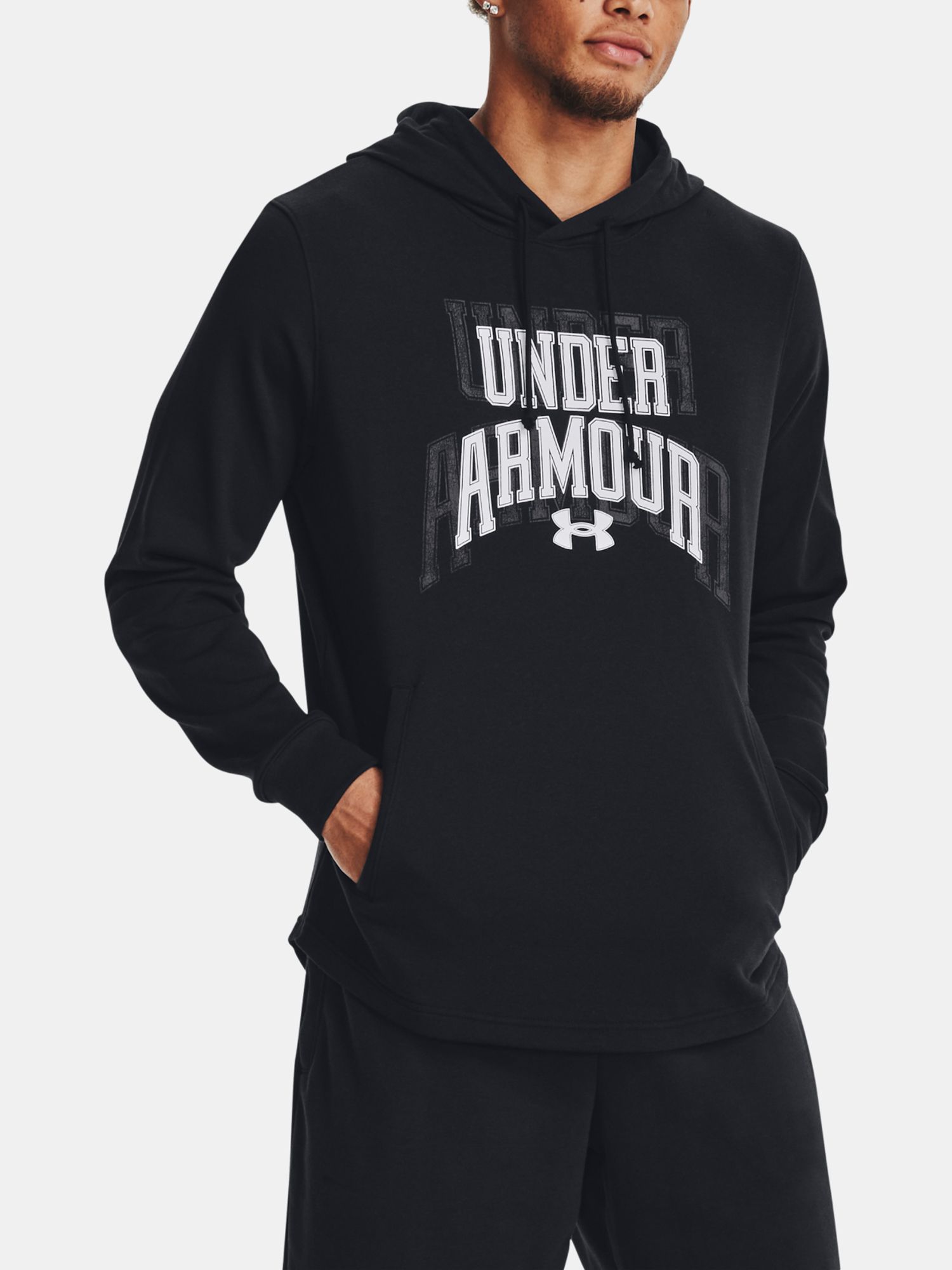Under Armour Férfi Pulóver UA Rival Terry Graphic HD