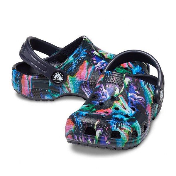 Crocs Gyerek Papucs Classic Dino Clog T
