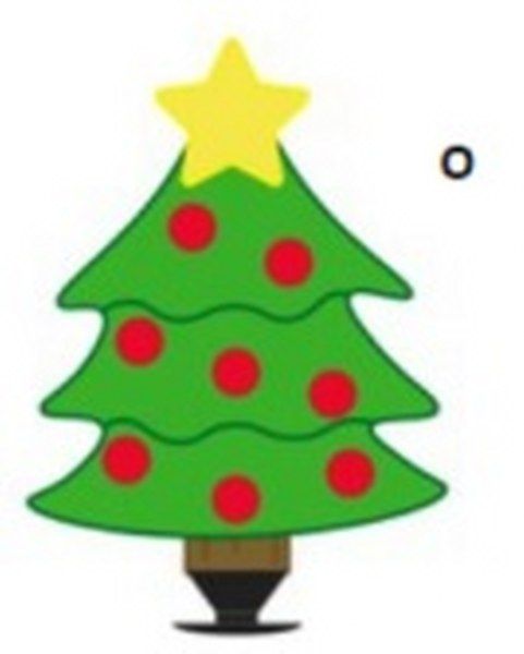 Crocs Jibbitz 3D Christmas Tree
