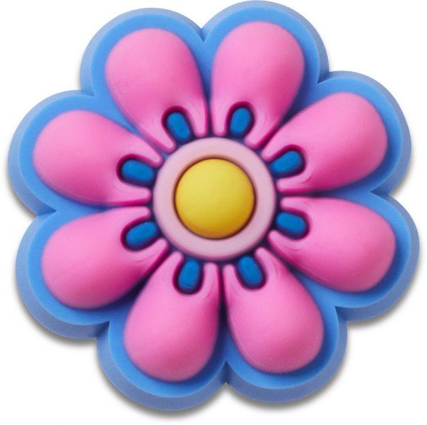 Crocs Jibbitz Tiny Pink and Yellow Flower