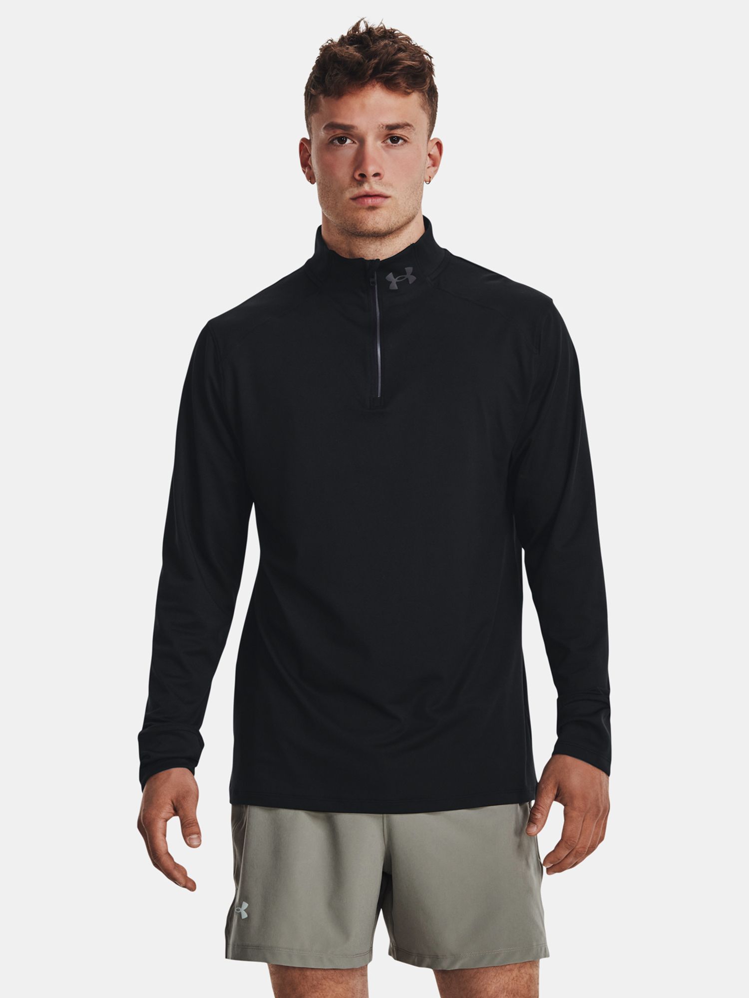 Under Armour Férfi Hosszú Ujjú Futópóló QUALIFIER RUN 1/4 ZIP