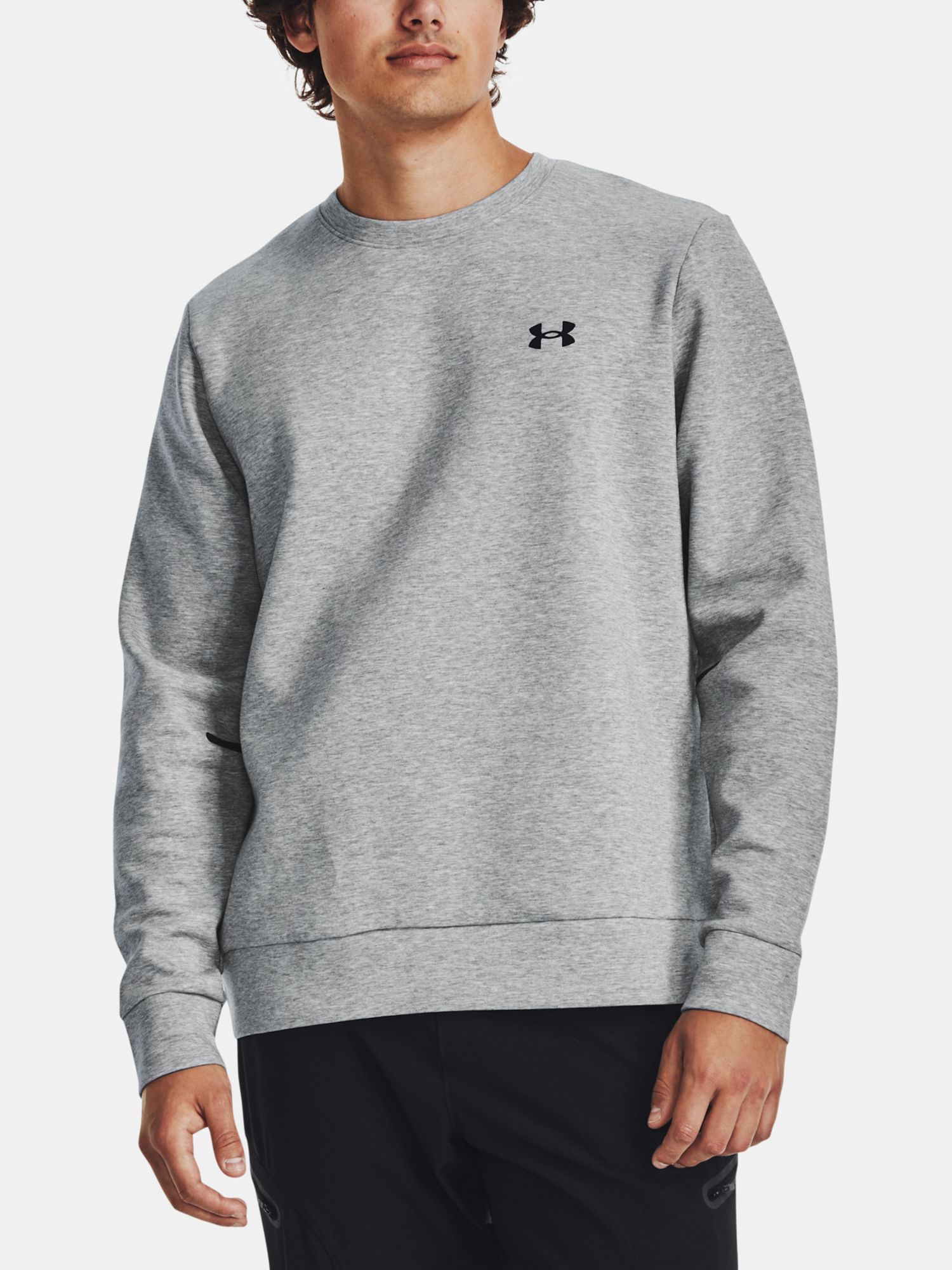 Under Armour Férfi Pulóver UA Unstoppable Flc Crew