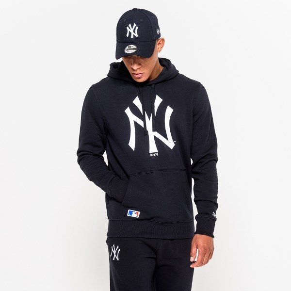 New Era Férfi Pulóver PULOVER NE92233FA15 NOS PO HOODY NEYYAN NVY